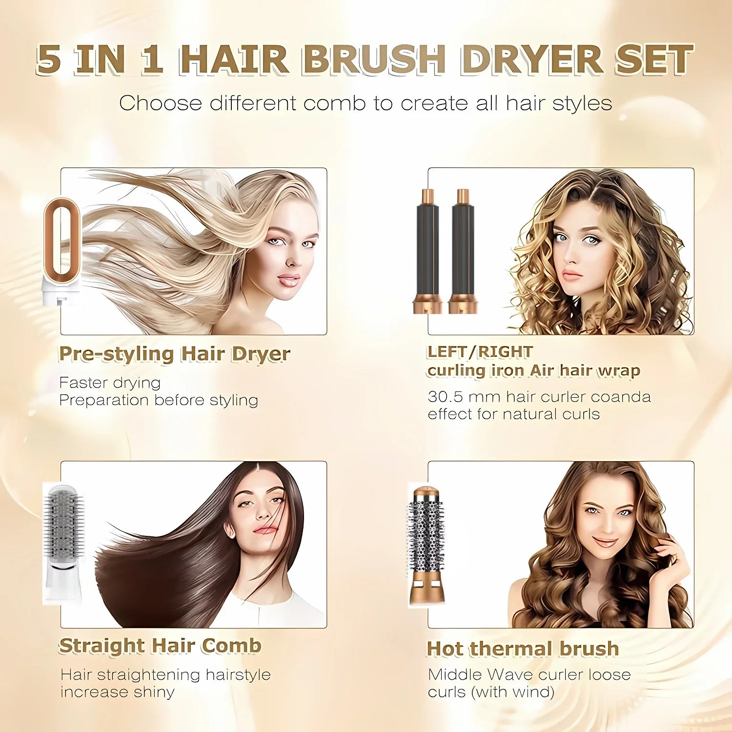 Magic 5-in-1 Hair Styler