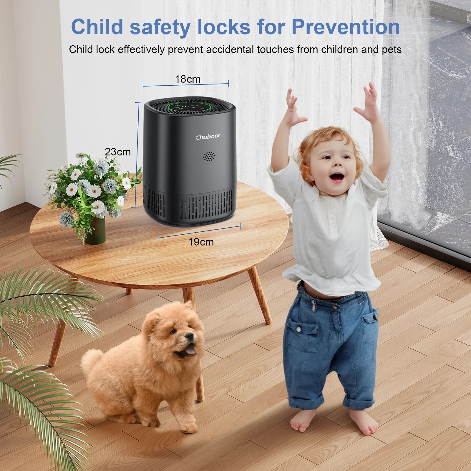 Best Home Air Purifier – Removes Allergens, Pet Odors & Smoke